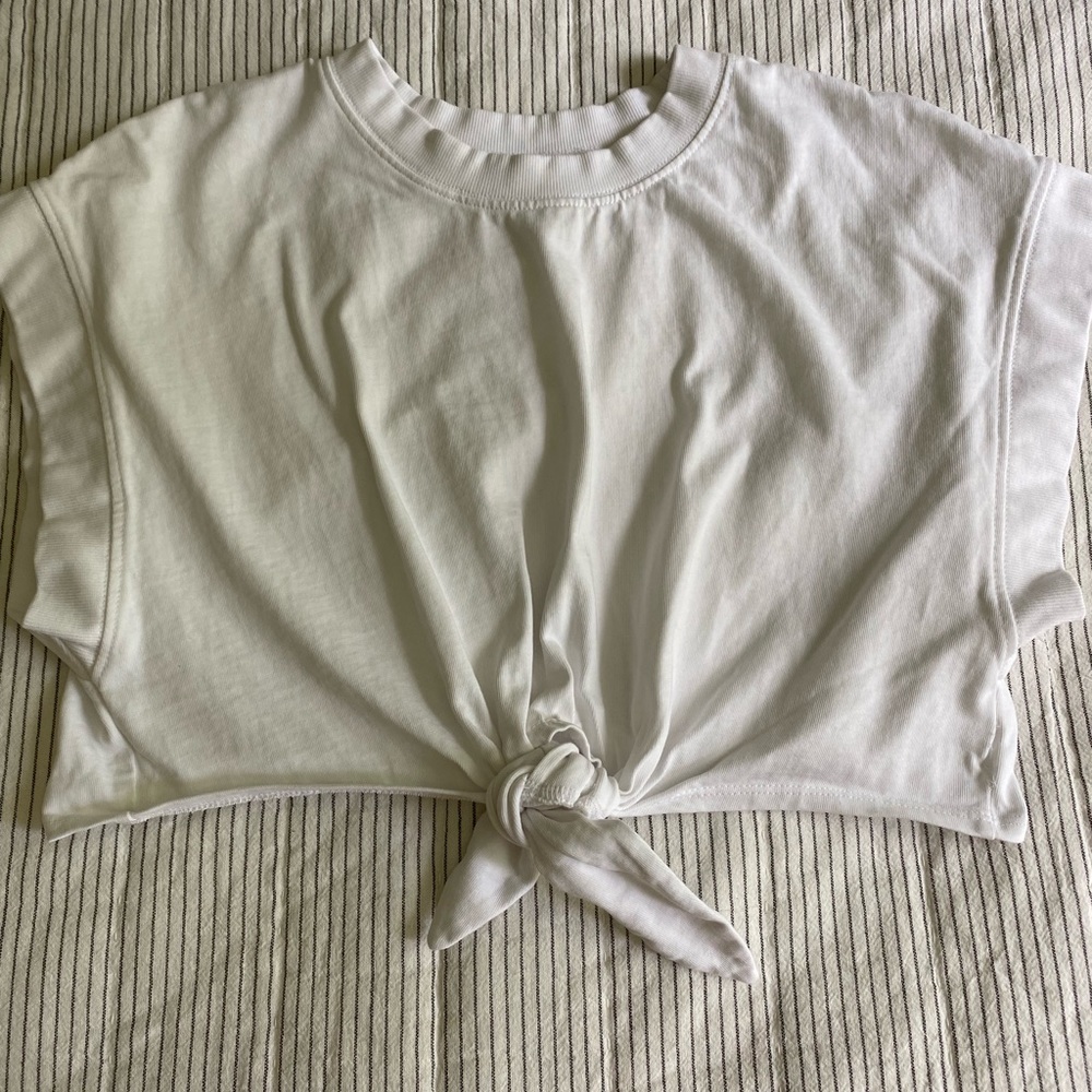 Zara cropped tee